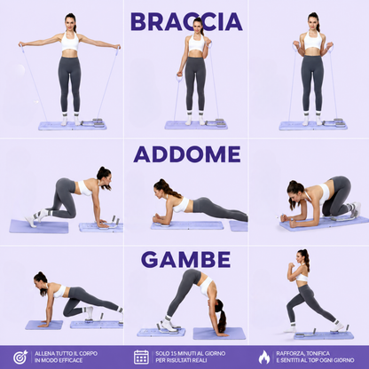 Tavola Pilates Reformer Portatile