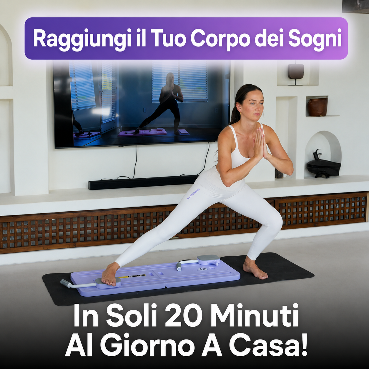 Tavola Pilates Reformer Portatile