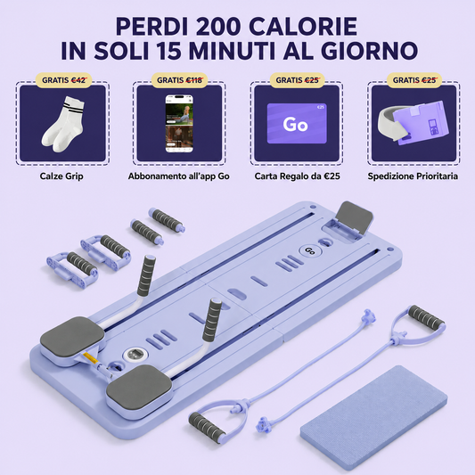 Tavola Pilates Reformer Portatile